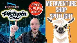 Upland Game Spotlight // METOPIA METAVENTURE NFLPA SHOP // Reviewing Metopia's NFLPA Shop and future