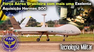 FAB - Compra mais duas aeronaves de Vigilância e Reconhecimento Hermes 900 #Remotamente Pilotadas