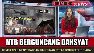 GEMPA HARI INI MENGGUNCANG INDONESIA RATUSAN BANGUNAN RETAK HINGGA AMBRUK BMKG SEBUT GEMPA SUSULAN