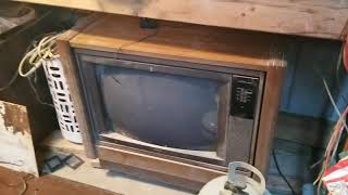 1987 RCA Color Track color TV first power in 20 years.