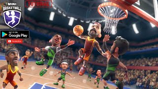 Mini Basketball (by Miniclip.com) #Android Gameplay Video