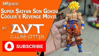 Dragon Ball Z AVTCUSTOMS Exclusive Super Saiyan Goku Cooler's Revenge Awakening