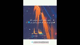 Hamary Hain Hussain_as (Shia Whatsapp Status)