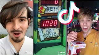 Arcade games, tips, and tricks (how to win at games) | tiktok compilation