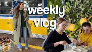 WEEKLY VLOG 🌻// fluffy pankejki Micha🥞 / zaczynamy przeprowadzkę / jesienne spacery / bieganie //