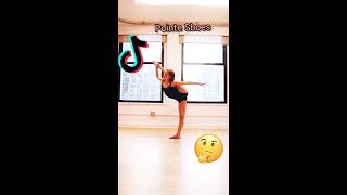 Flexibility Challenge On Pointe shoes | Anna Mcnulty Tiktok #shorts