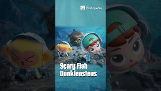 Run for Your Life from Dunkleosteus🦈😱: Epic Deep Sea Escapade #cartoon #animals