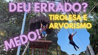 TIROLESA COM AS AMIGAS - NA MINHA VEZ ALGO DEU ERRADO