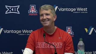 Arizona Football Press Conference