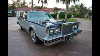 This 48K Mile 1983 Lincoln Town Car was the Last Unashamedly American Luxury Panther Platform Car