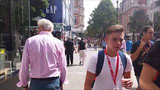 London walk: Oxford Street via Marble Arch, Bond Street, Oxford Circus, Tottenham Court Road, Soho