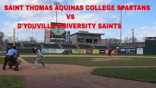 Epic Showdown: Saint Thomas Aquinas College Baseball Takes On D'youville Baseball At Clover Stadium!