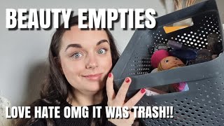 BEAUTY EMPTIES|BODYCARE MAKEUP SKINCARE EMPTIES & REVIEWS