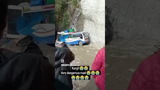 Most dangerous roads 😱 respect drivers #trendingshorts #viralvideo #sidhu #truck #shorts