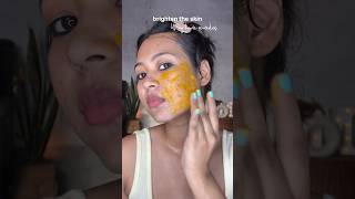 DIY Tomato & Turmeric Face Pack for bright & Glowing Skin! #DIYFacePack #GlowingSkin