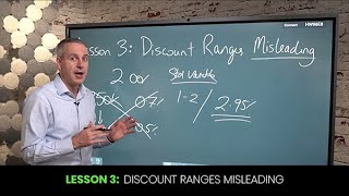 Lesson 3: Discount Ranges Are Misleading (Don't Leave Your Money On The Table Series)