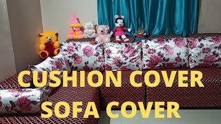 Cushion Cover, Sofa Cover - How To Make Sofa cover, Cushion Cover ?? Did You know !!