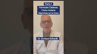 DOCTOR: Fórmulas Caseras; Como Aclarar Manchas en la Cara #shorts #viral #remedioscaseros #short