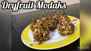 Dry Fruit Modak | Ganpati Special | गणेश चतुर्थीसाठी ड्राय फ्रूट मोदक