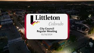 City Council Regular Meeting & Study Session - 01/16/2024