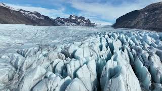 Svinafelsjokull glacier tongue, Skaftafell National Park, Vatnajökull