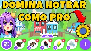 🟢como CONFIGURAR HOTBAR [paso a paso] 🟢como usar acceso rápido Adopt Me Roblox