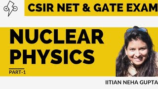 Nuclear physics part1|Elementary particles |Nuclear magnetic moment|B.E.|Liquid drop model| csir net