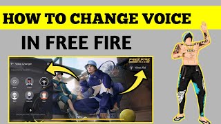 how to change voice in free fire #shorts #freefire #gamespace #gamevoicechanger