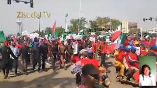 NLC protesters storm NASS premises