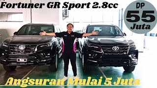 Diskon Super Besar Akhir Tahun!!! Fortuner GR Sport 4x2 Jadi Semurah Ini DP nya