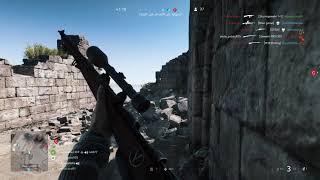 Battlefield V sniper map hamada