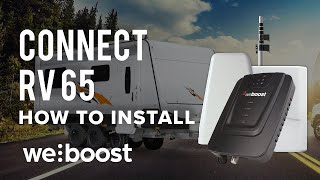 Installing the Connect RV 65, cell signal booster for your RV | weBoost