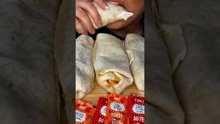 Taco Bell burritos #asmr #food #tacobell