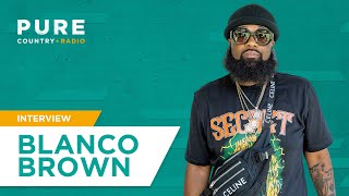 Blanco Brown on wanting to learn to fly a plane, details on his upcoming double album + more!