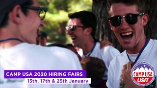 Camp USA - 2020 Hiring Fairs