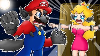 Mario vs Peach Transform into Werewolf - Sad STORY But Happy Ending!! - The Super Mario Bros. Movie