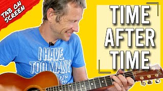 How to play 'Time after Time' : Eva Cassidy | Tab on Screen