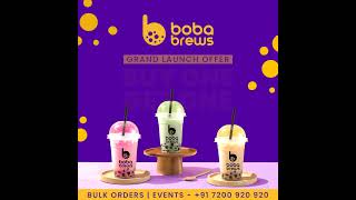 Introducing Boba Brews by Chai Kings! Experience the deliciousness of Bubble Teas in Chai Kings.