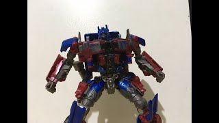 Optimus prime quick stop motion animation