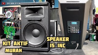 proses perakitan kit aktif speaker 15 inc buat control