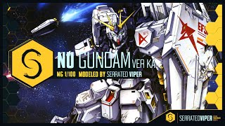 GUNPLA: Nu Gundam Ver Ka MG 1/100 Build stream #gundam #gunpla #nugundam