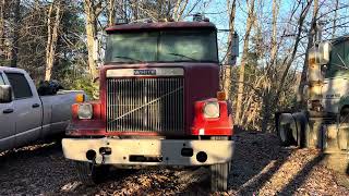 1986 Volvo White WCS L10 Cummins cold start