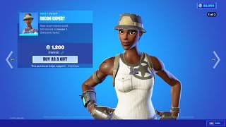 RARE RECON EXPERT SKIN OUT NOW IN THE FORTNITE ITEM SHOP TODAY 13TH MAY 2021 (Fortnite Shop Update)