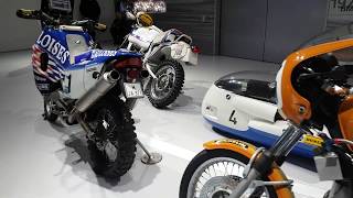 4K Bmw welt museum 2017 - Old racing motorcycles