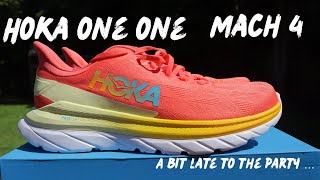 HOKA ONE ONE MACH 4 (wish I got this earlier)#hokamach4 #hokaoneone #running #run