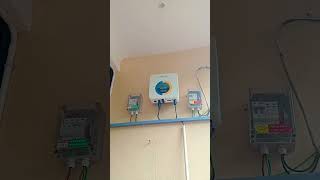 3 kw site Shajapur # v sole inverter and sunbond company ke solar penal