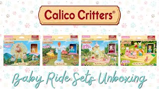 🐭Calico Critters Baby Rides Sets Unboxing🐹