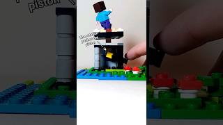 How my #lego #minecraft piston works #legomoc #legominecraft #legomachine