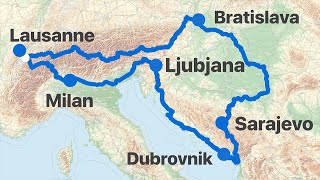 БАЛКАНЫ И ЦЕНТРАЛЬНАЯ ЕВРОПА ПУТЕШЕСТВИЕ НА МОТОЦИКЛЕ НА НУЛЕВОМ ЗР/Ф ➥ 5 000 КМ  ➥ 12 СТРАН