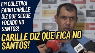 PÓS JOGO CEARÁ 0X1 SANTOS! CARILLE FOCADO NO SANTOS E QUE NÃO VAI PARA O CORINTHIANS!